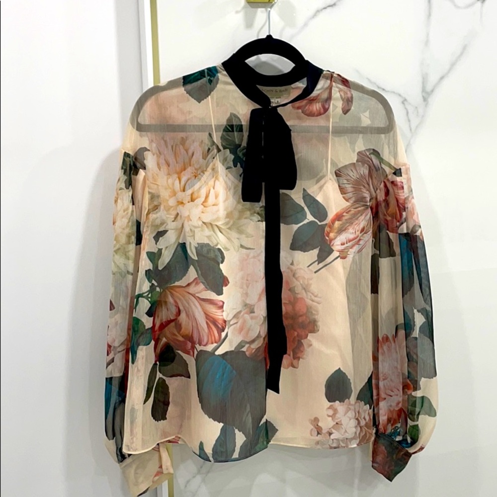 Sachin & Babi floral blouse